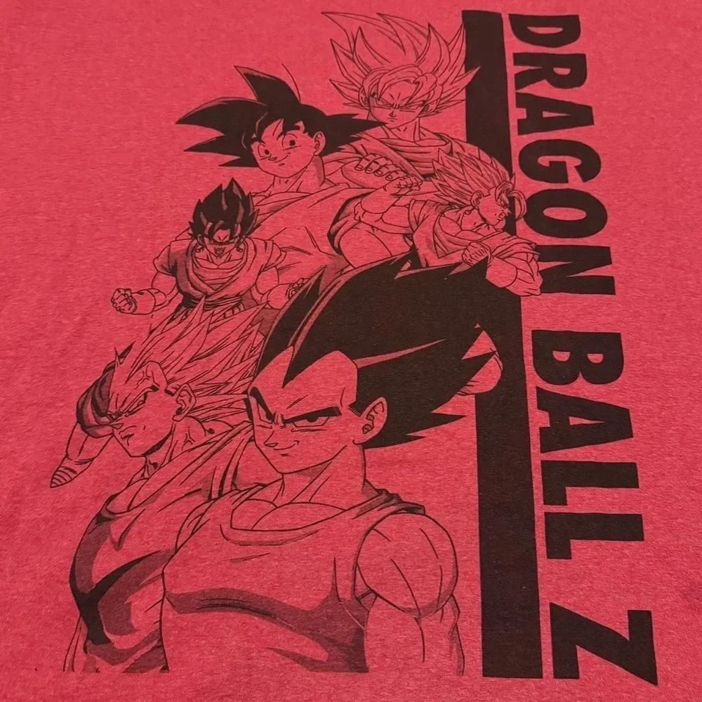 Dragon Ball Z Red Graphic T-Shirt